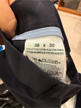 Dockers Men's black Cotton Chinos
